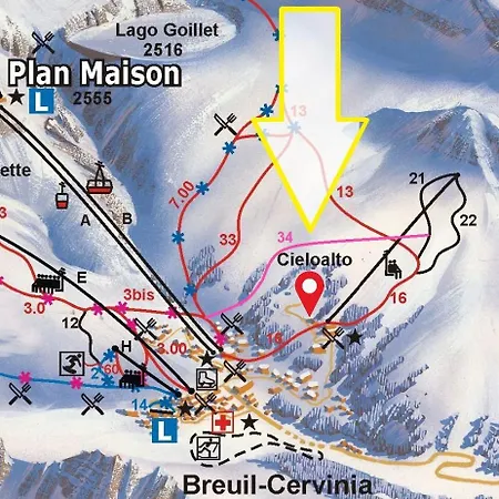 Genepy Cervinia Vda Vacanze In Vetta Cir 0252 公寓 *