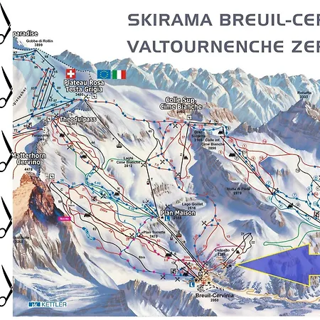 公寓 Genepy Cervinia Vda Vacanze In Vetta Cir 0252 *